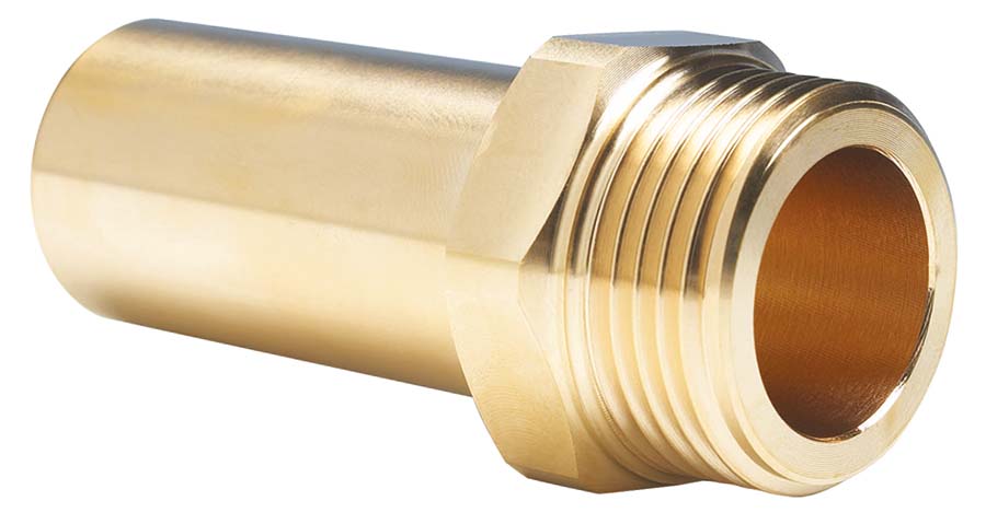 Brass Stem Adaptor Male BSPT