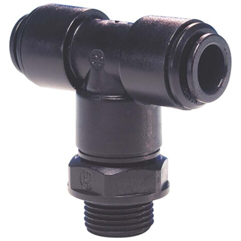 Swivel Tee Centre Leg - Male BSPP