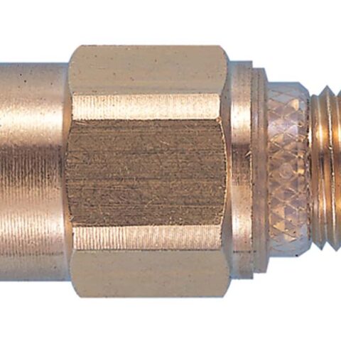 Straight Adaptor With Integral Seal