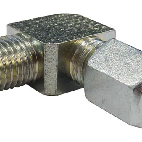 LL 90 deg Elbow Male Stud - Zinc Nickel Coated