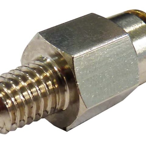 Push-In Straight - Nickel Plated Brass