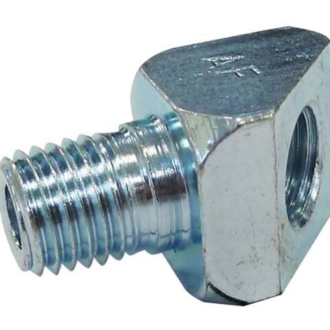 45 deg Elbow Adaptor - Zinc Nickel Coated