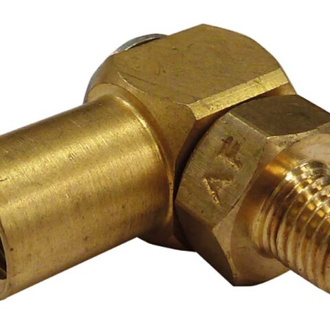 90 deg Banjo Elbow - Brass