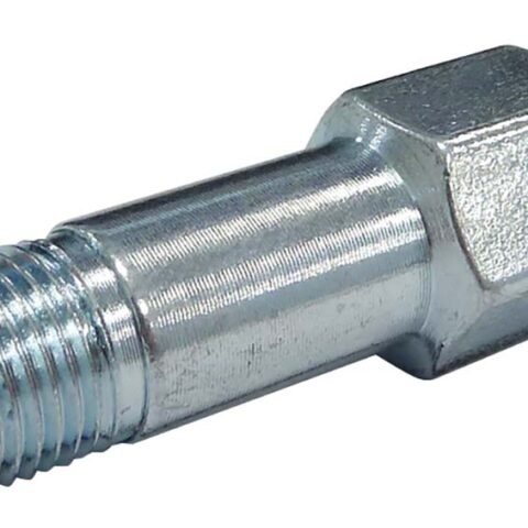 Straight Extension Adaptor Zinc Nickel Coated
