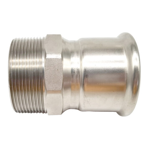 Straight Adaptor BSPT Male