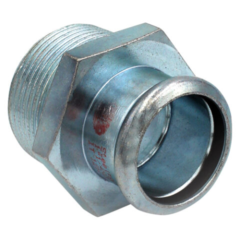 Straight Adaptor BSPT Male