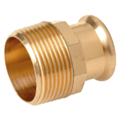 Straight Adaptor BSPT Male