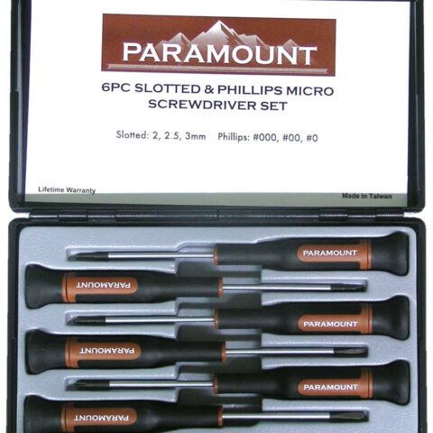 Precision Screwdrivers - 6 Piece