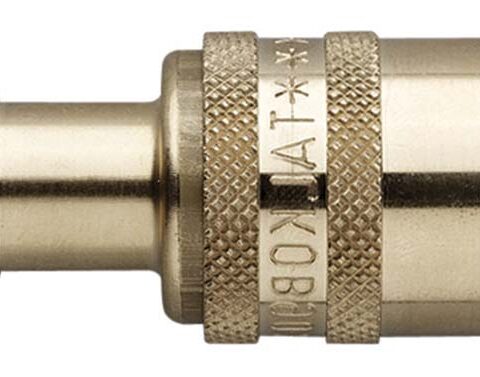 45 deg Hose Barb - European Profile - Unvalved