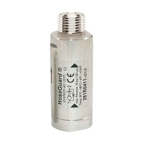 Stainless Steel Air Fuse BSPP Male / Female High Flow