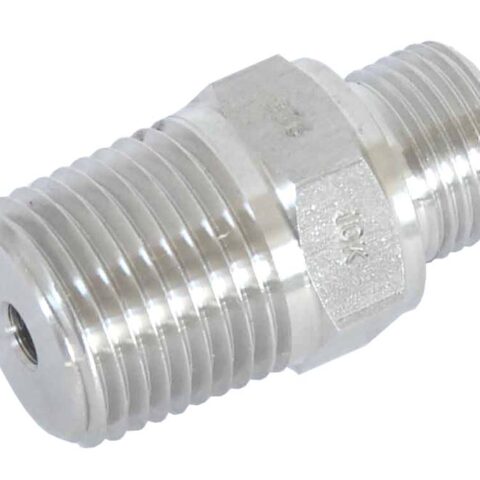Straight Adaptor - BSPP Male / NPT Male