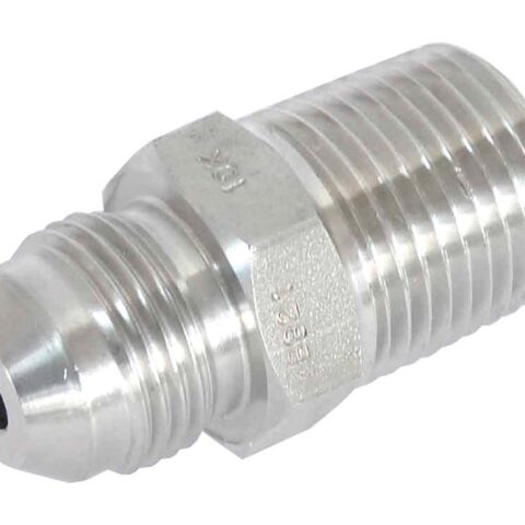 Straight Adaptor - BSPP Male / JIC Male