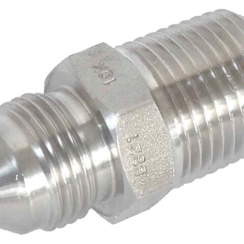 Straight Adaptor - NPT Male / JIC Male