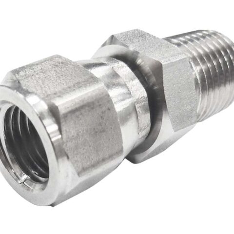 Straight Adaptor - NPT Male / JIC Swivel Female