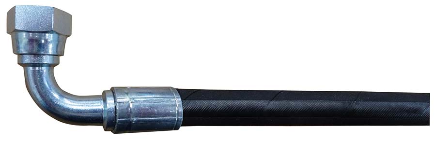 1/2" BSPP Female Straight x 90 deg Elbow