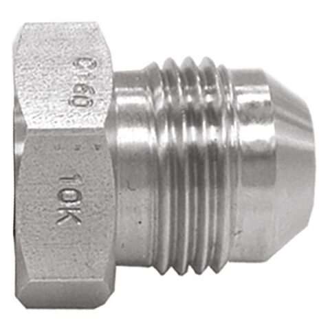 Solid Plug - JIC Male 37 Degree Cone