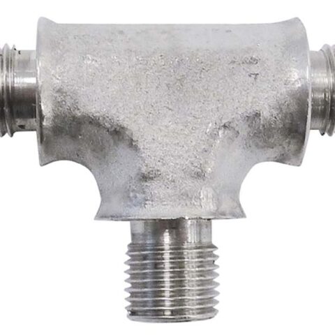 Tee - BSPP Male 60 Degree Cone