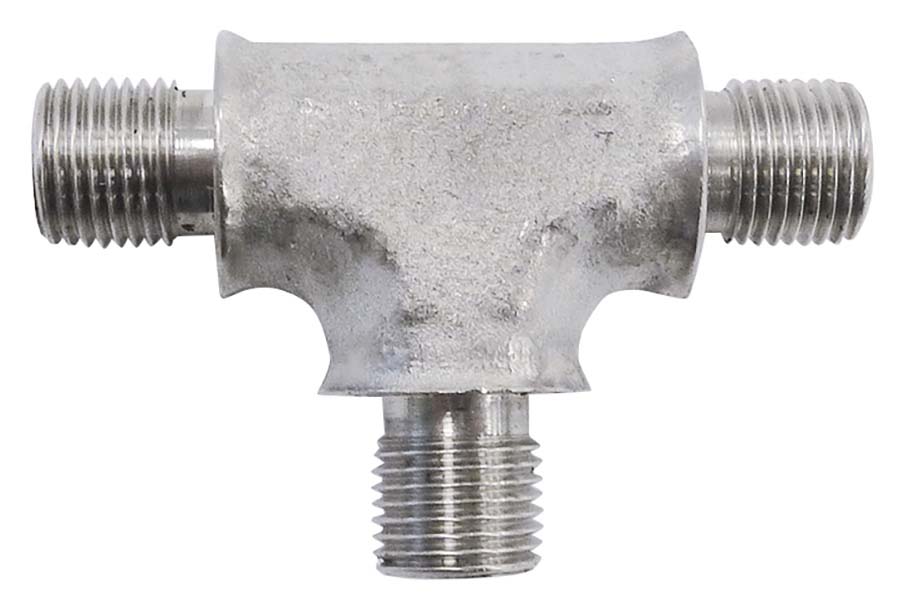 Tee - BSPP Male 60 Degree Cone