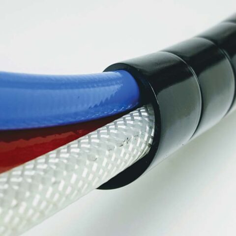 Black HDPE Hose Guard - 50 M Box
