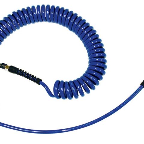 PS Blue - With BSPT Swivel Fitting / Nipple - Mandrel Size: 25.4 MM