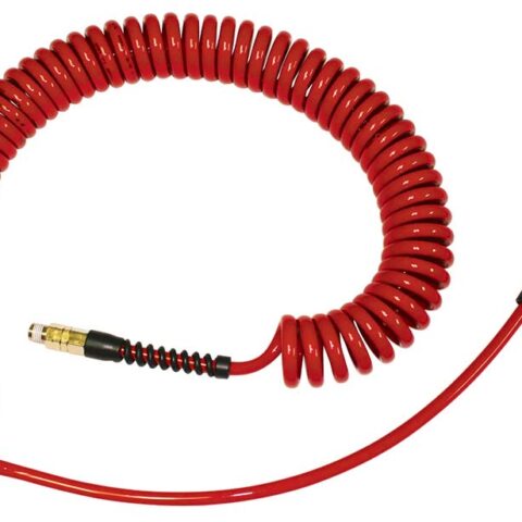 PS Red - With BSPT Swivel Fitting / Nipple - Mandrel Size: 25.4 MM