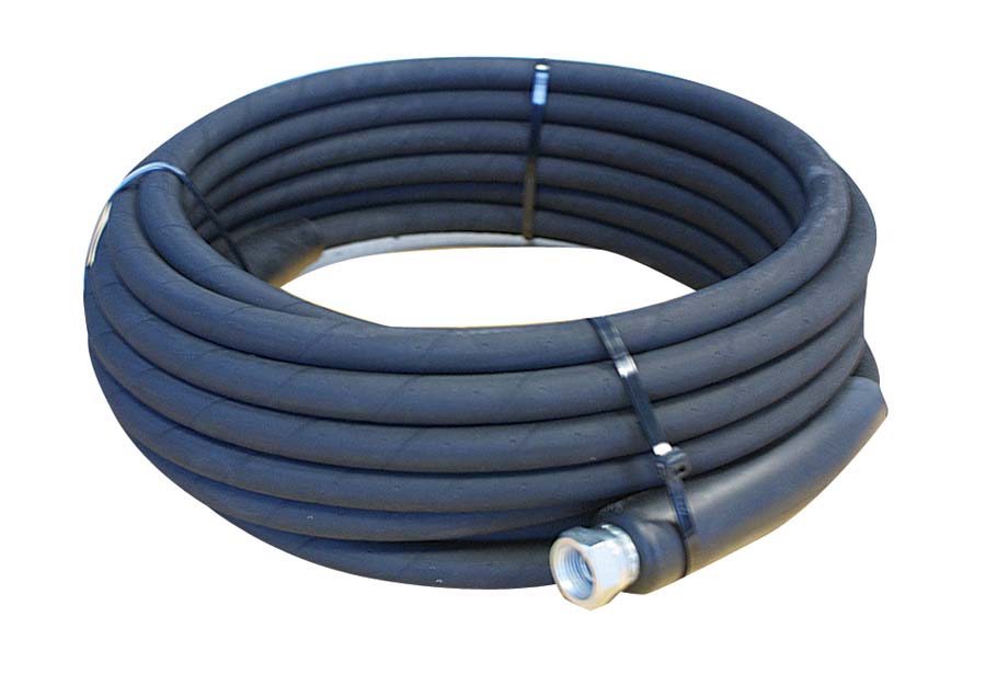 2 Wire Hose Assembly - 10 m - 22 MM Female x 3/8" BSPP Female