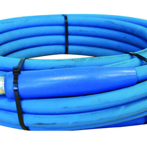 2 Wire Hose Assembly - 10 m - 22 MM Female x 3/8" BSPP Male
