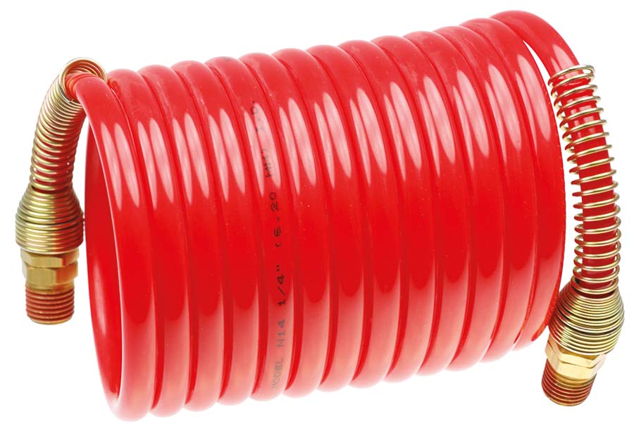 RN - Red c/w BSPT Male End Fittings 2 1/2" Mandrel Size