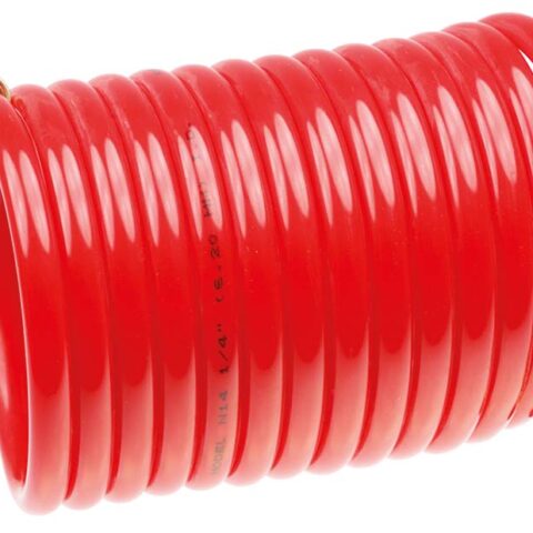 RN - Red c/w BSPT Male End Fittings 11" Mandrel Size