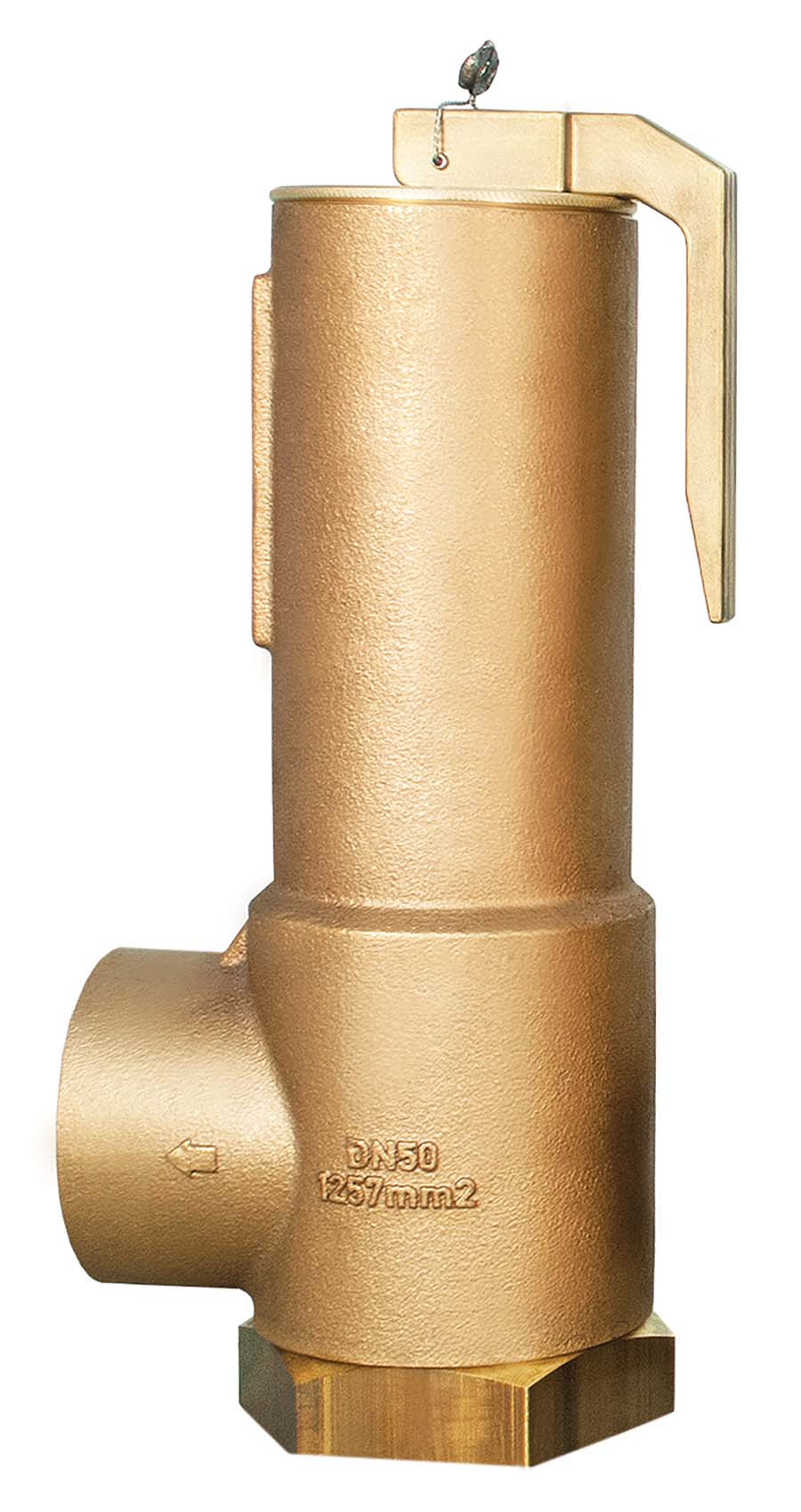 LGS Bronze Safety Valves DN 50 mm