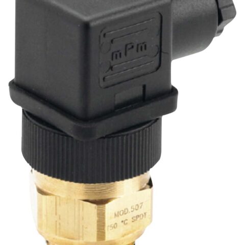 Bimetallic Thermostat Temperature Switch With SPDT Contacts