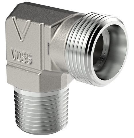 Stud Elbow BSPT Male