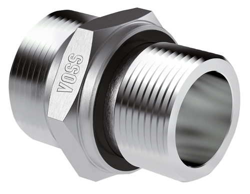 Stud Coupling - Form E Metric Male With Sealing Ring