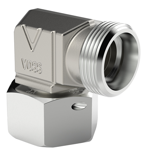 Swivel Elbow Metric Male / Female With O-Ring