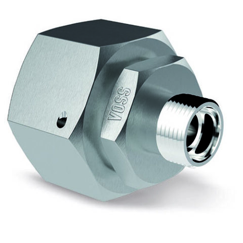 Swivel Straight Reducer Metric Male