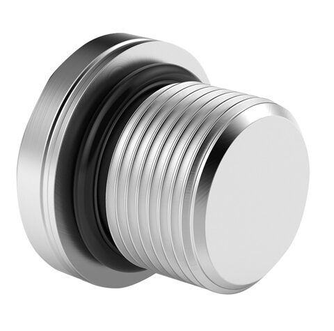 Blanking Plug - Form F - Metric Male with O-ring