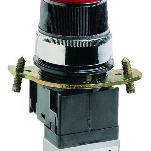 3/2 Latching Palm Switch - Twist To Release