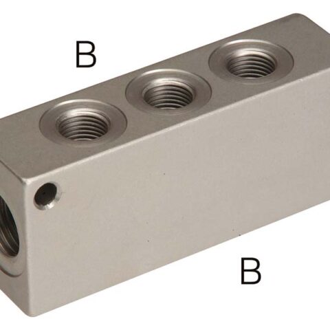 Pneumatic Manifold - Double Sided Outlets
