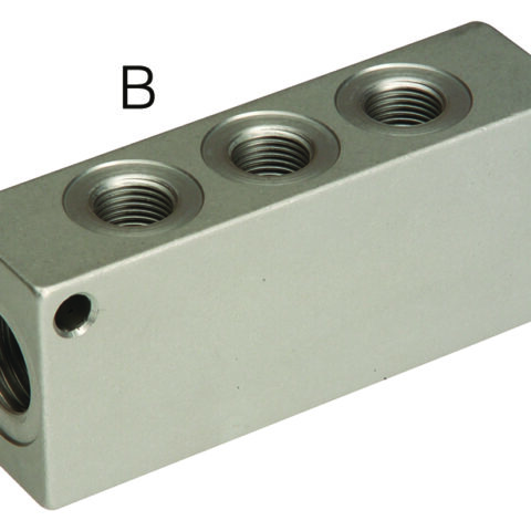 Pneumatic Manifold - Single Sided Outlets