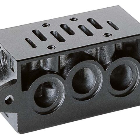 Manifold Sub-base With Rear Common Exhaust & Inlet