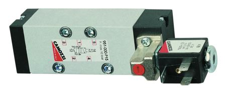 5/2 Solenoid / Spring