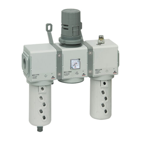 Filter, Regulator & Lubricator with Integrated Gauge