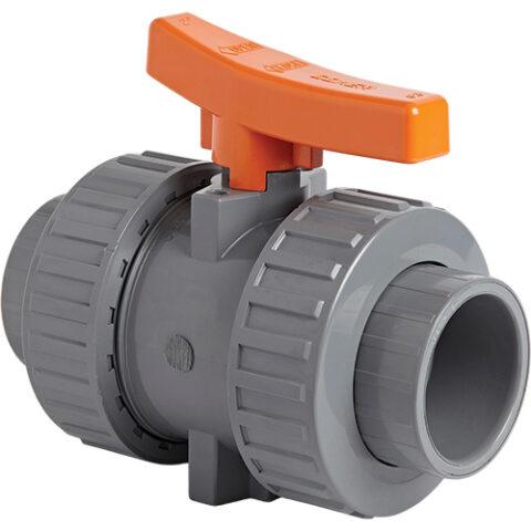 Industrial Double Union for Solvent Welding - ABS - EDPM Seals