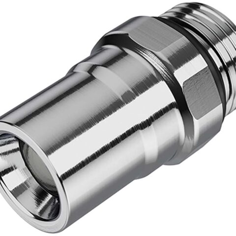 In-line Valved SAE Male