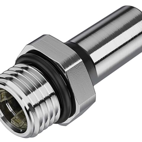 In-line Valved SAE Male