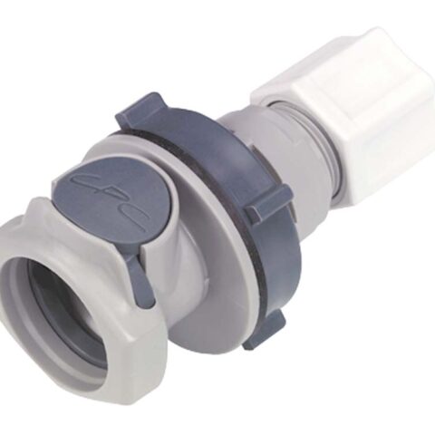 Bulkhead Panel Mount - Valved