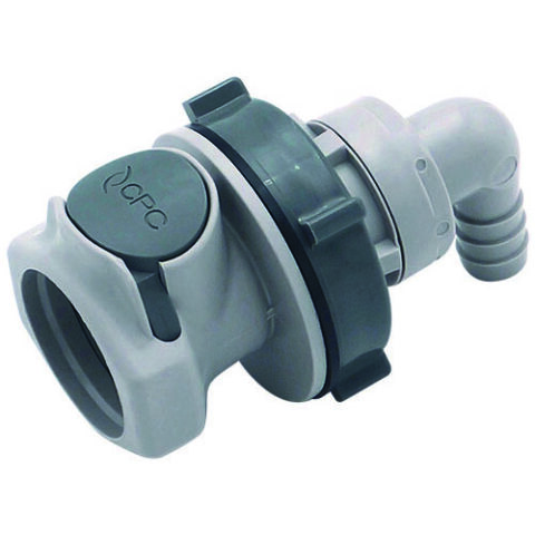 Panel Mount Elbow – Unvalved Compression