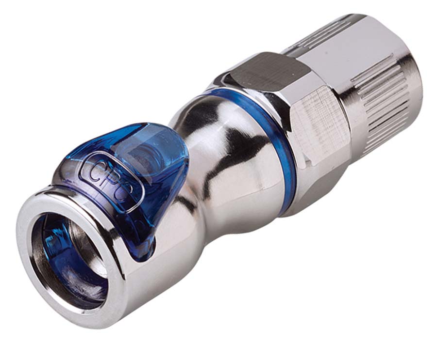 In-Line - Valved Male Thread BSPP