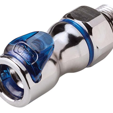 In-Line - Valved Male Thread SAE