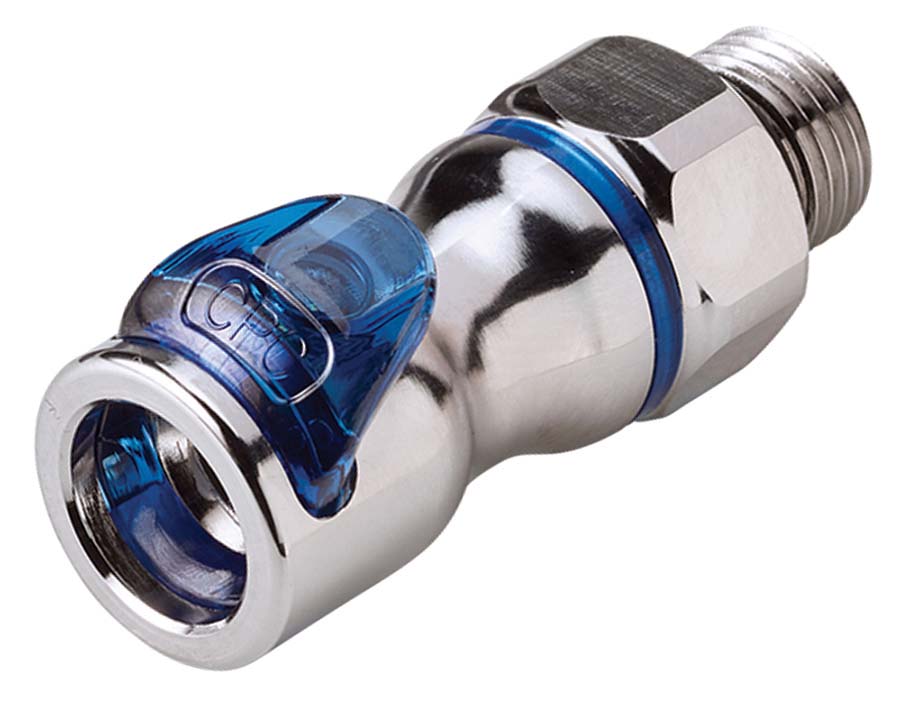 In-Line - Valved Male Thread SAE